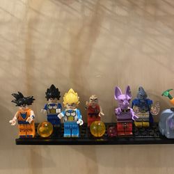 Reproduction Lego Dragon Ball Z, Toy Story, Winnie The Pooh Minifigurines 