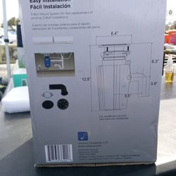 Food waste disposer. 1/2 hp ase-50