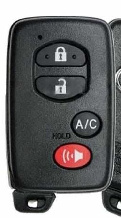 Toyota Smart Key Fob — 2010-2011 Prius (4-btn)
