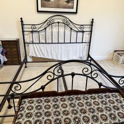 Cast Aluminum King Bed Frame