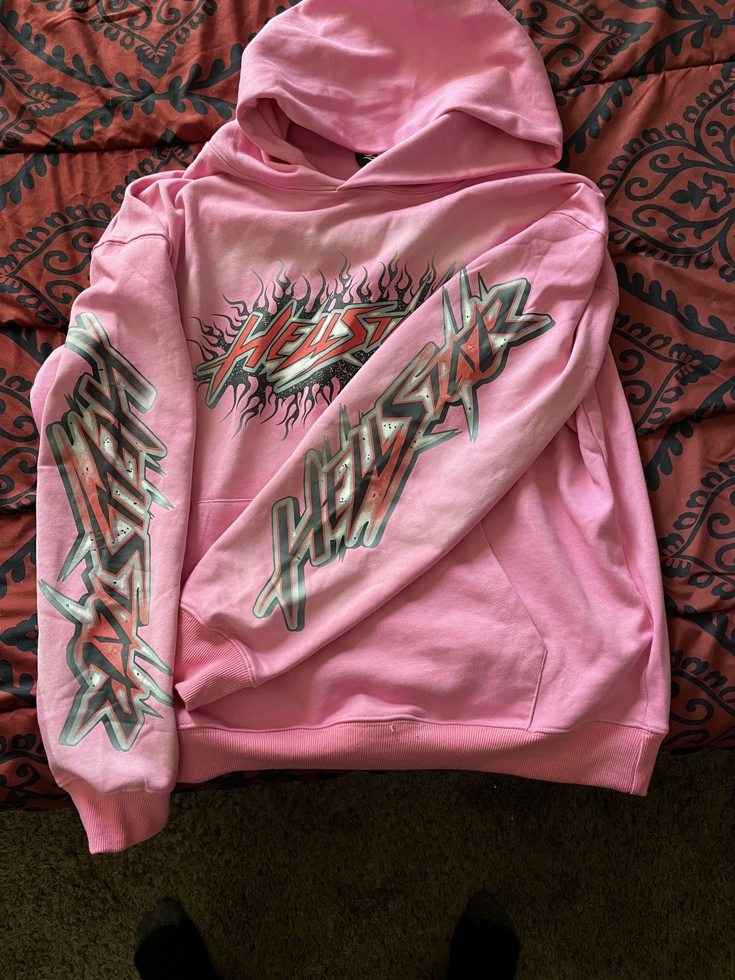 Pink Hellstar Hoodie XL