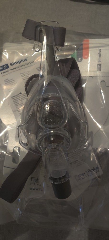 CPAP MASK Full Face Fisher&Paykel Simplus Medium (All Parts)