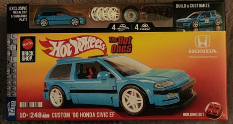 Mattel Brick Shop Civic Hot Wheels