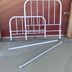 Solid Metal Bed Frame 