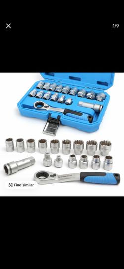 AltitudeCraft 17-Piece Metric Socket Wrench Kit