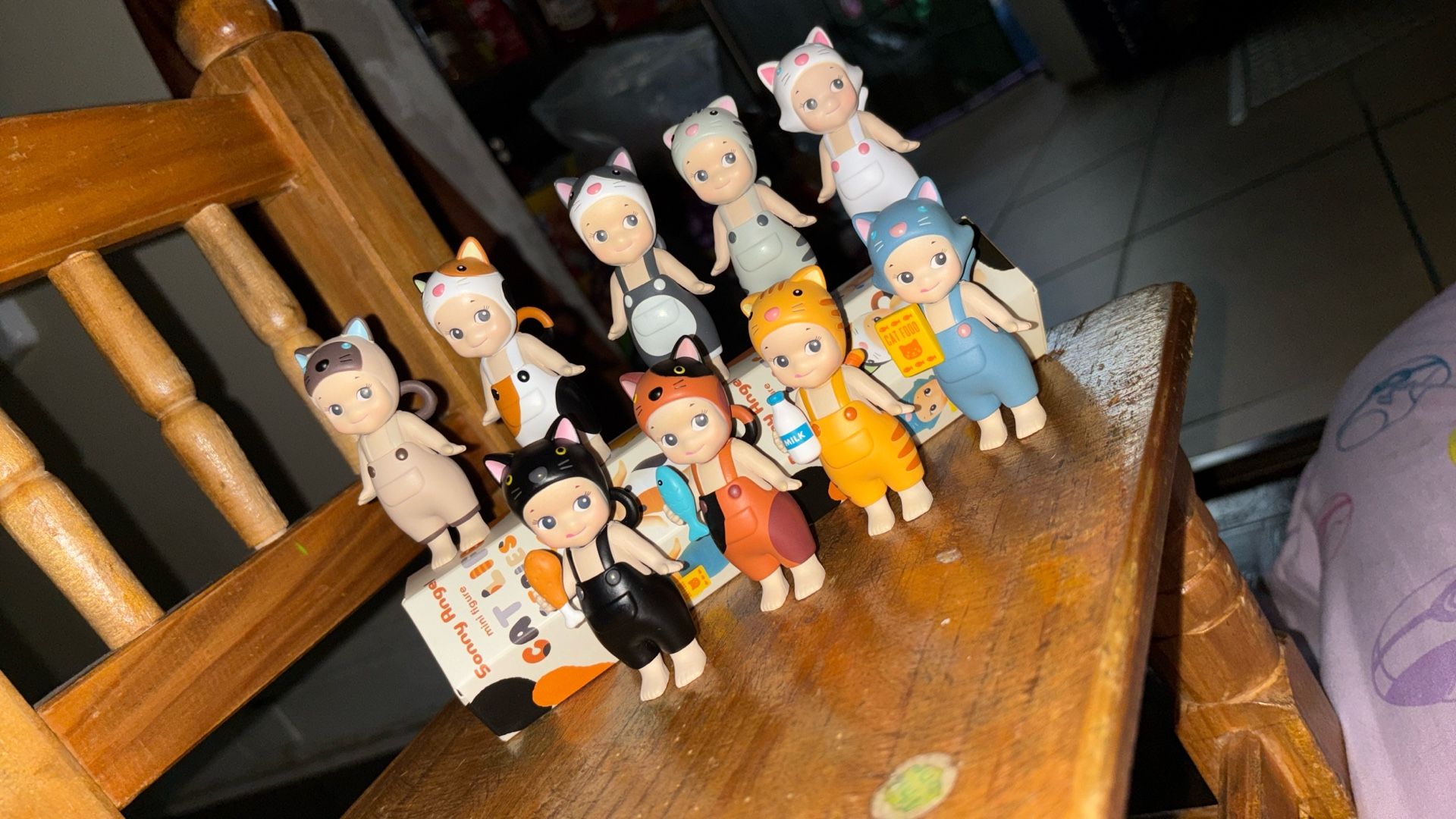 Sonny Angel Cat Series Last Complete Set Of 9