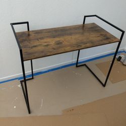 Desk 40" Industrial Modern Design for Home Office, Bedroom & College 