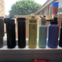 Free Variety Of Water Bottles - Must Take All
