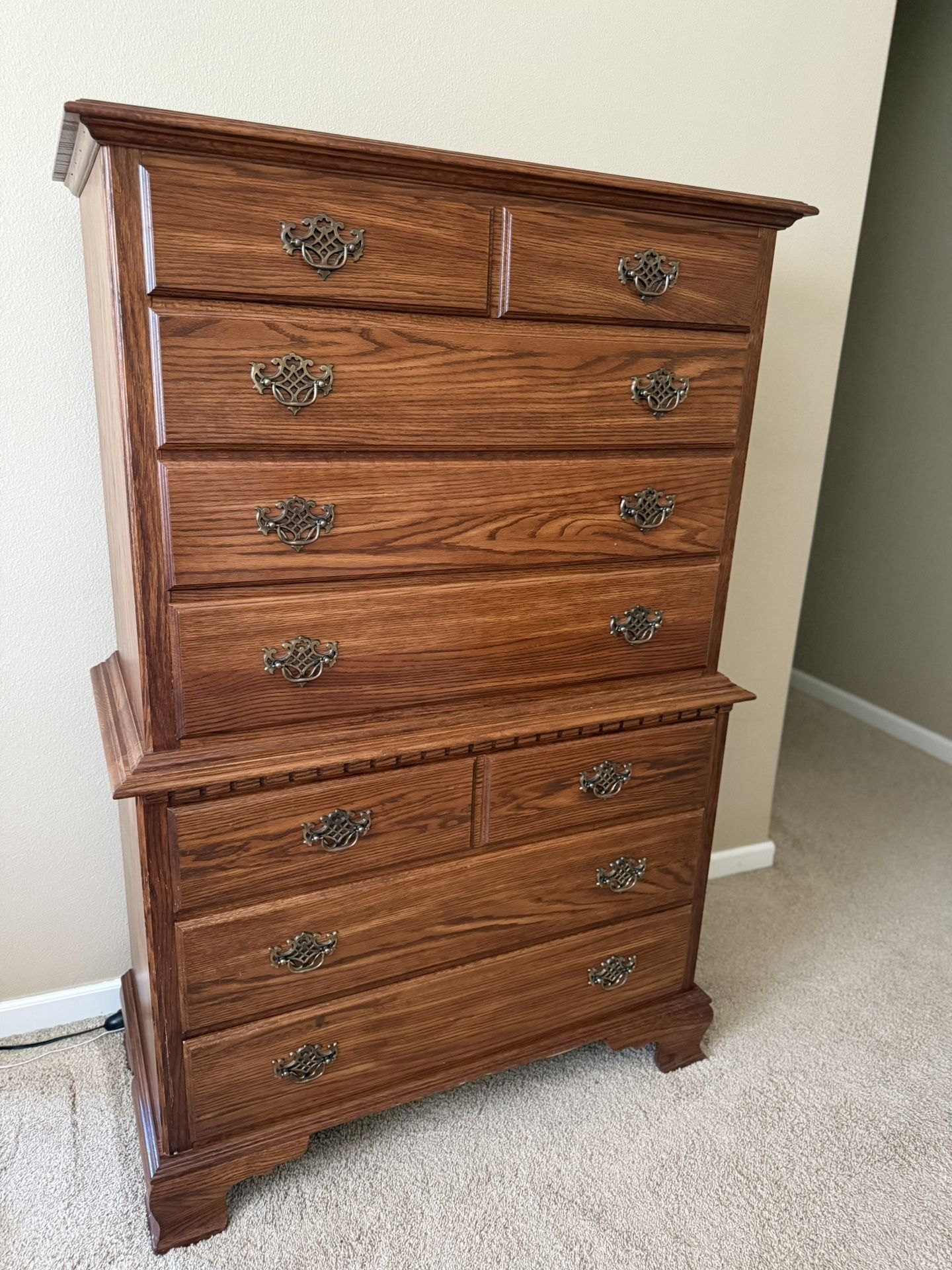 Wood Bedroom Furniture Set