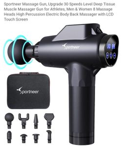 Sportneer massage gun