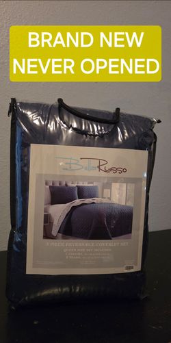 Bella Russo 3-piece reversible coverlet set