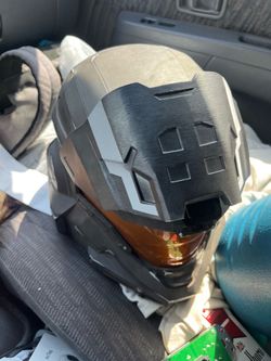 custom 3D-printed replica of the Noble 6 (Mark V [B]) Spartan Helmet