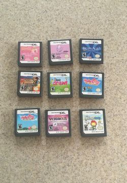 Lot of 9 ds games super cheap