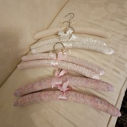 Vintage Beautiful Seven Hangers 