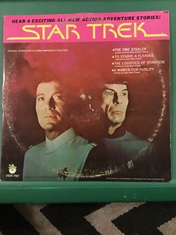 Vintage Star Trek records Lot of 3