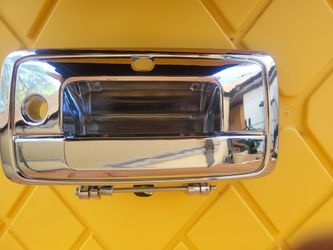 Chrome Tailgate Handle w/ Camera Hole for 2014-2019 Chevy Silverado / GMC Sierra