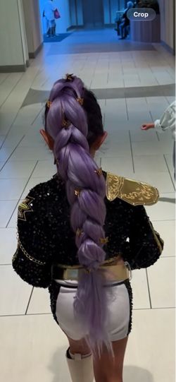 Rumi hair and boots costume accessories
