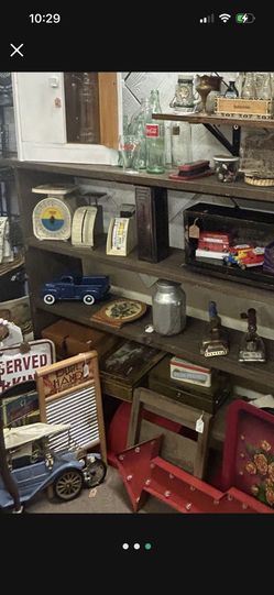 Vintage Irons, Scales & Much More