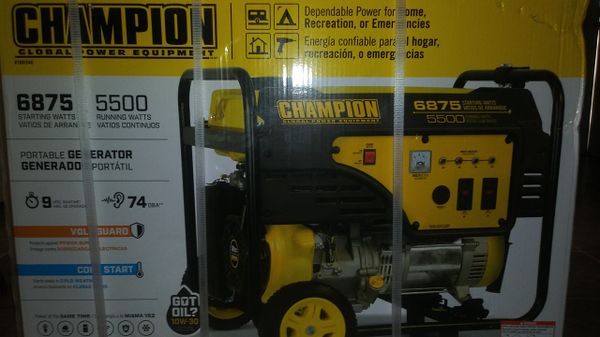 champion 5500 inverter generator for sale