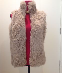 Fur blazer