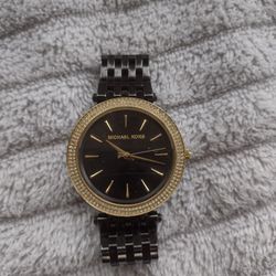 MICHAEL KORS
Darci Black Dial Black Ion-plated Ladie watch
