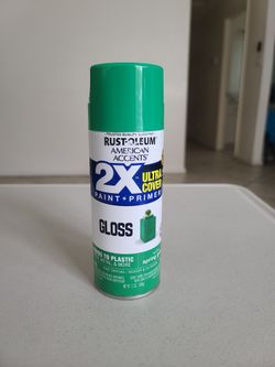 Rust Oleum American Accents Spring Green Gloss Spray Paint 12 oz