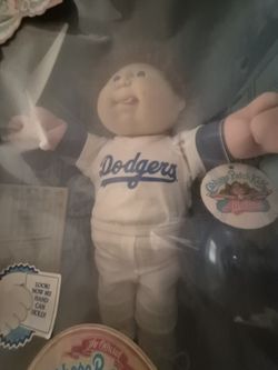 Dodgers Cabbage Pat stall. It's old, I think it's from the eighties, so i'm not sure