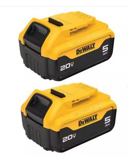 2 Dewalt Batteries New