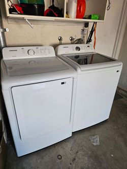Samsung washer and dryer set