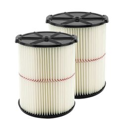 Replacement Filter  for Craftsman  fit 5-20 Gallon shop vacuum (2 Pack)