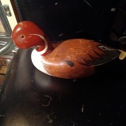 Very Old Duck Has Glass Eyes.