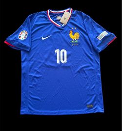 France Mbappé #10 Men’s National Team Soccer Jersey