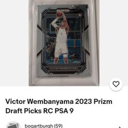Victor Wembanyama Rookie Card Perfect Condition