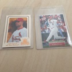 2002 - 2003 Leaf & Donruss Albert Pujols Cards