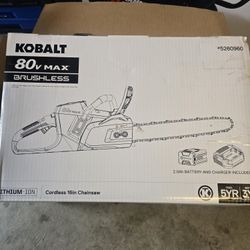Kobalt 80v Chainsaw 