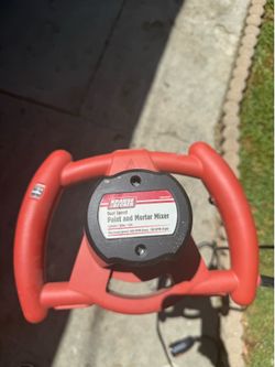 Dual Speed Paint and Mortar Mixer