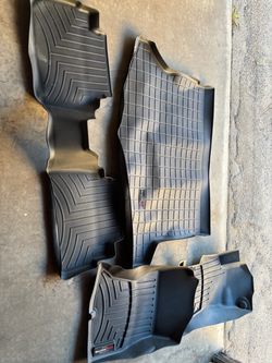 WeatherTech Floor Mats Full Set Black