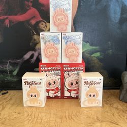 Authentic Popmart Labubus -BIE HAS & Coca-cola