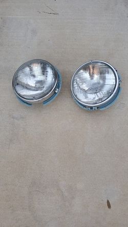Chevy headlights chrome classic bel air