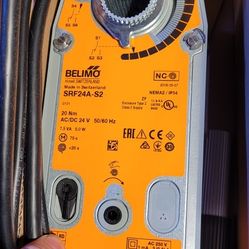 Belimo SRF24A-S2 Rotary Actuator Fail-Safe NC, 20 Nm, AC/DC 24 V
