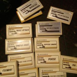 Commodore Vic20 Cartridges 