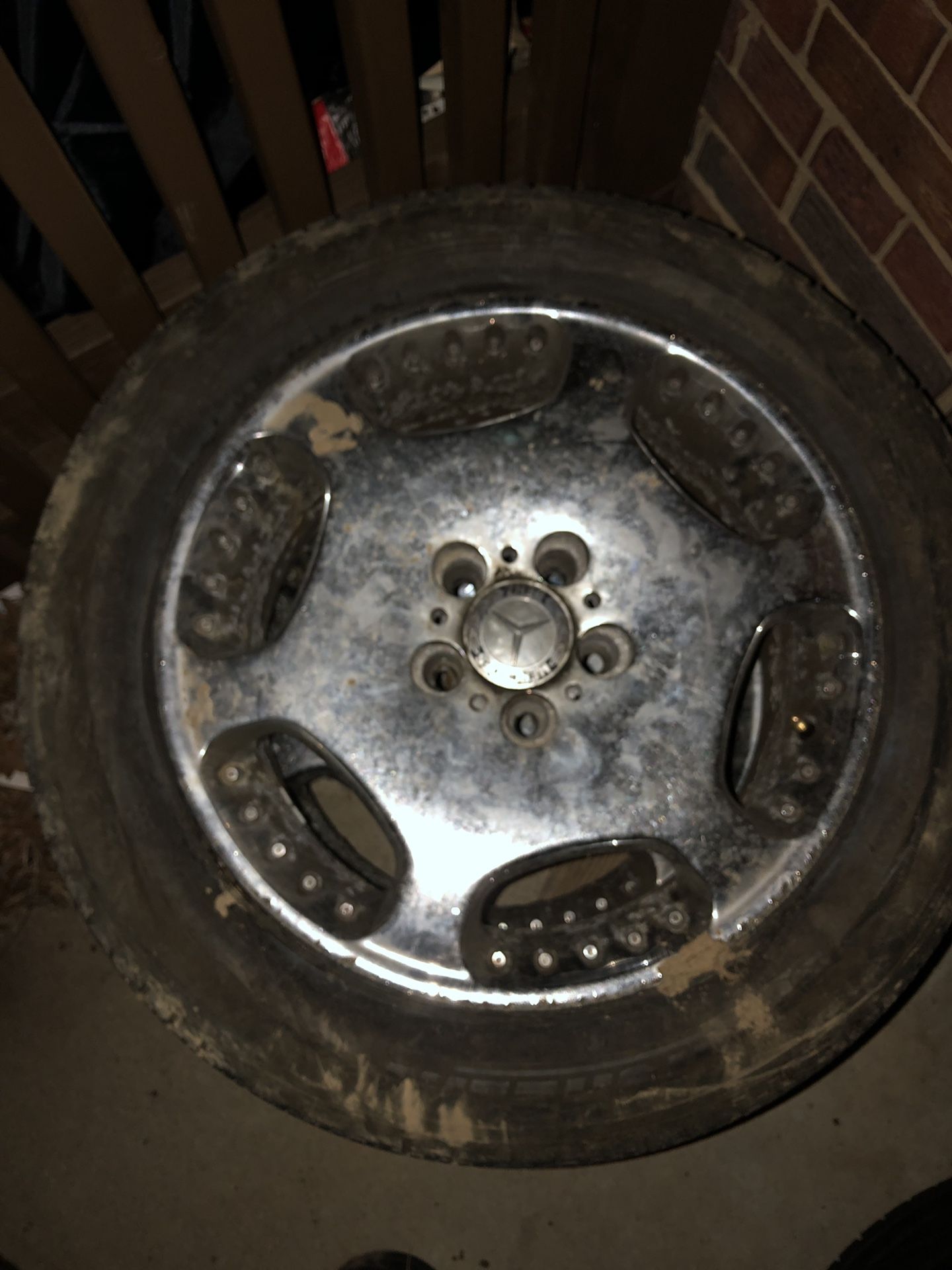 Brand new tires with rims