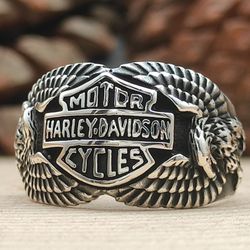 Harley Davidson Biker Ring