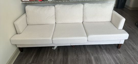 89" Comfy Couch Sofa with 3-Seater Deep Seats