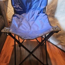 Small Blue Camping Chair