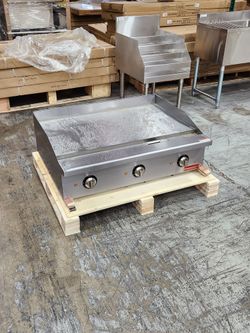 NSF/CSA Commercial Electric Griddle/Flat Top Grill (Plancha Comercial/Parrilla Plana)