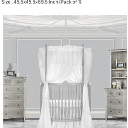 Dream on me Sofia Grey Infant  Circle Crib