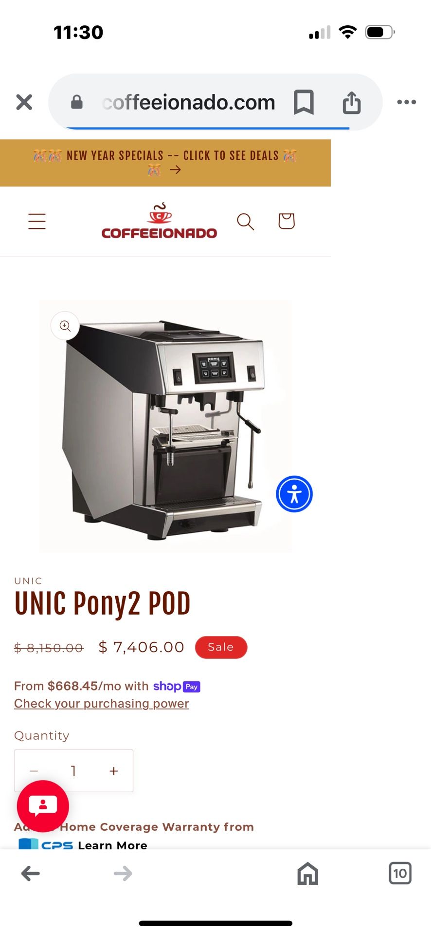 Coffee/Cappuccino Machine