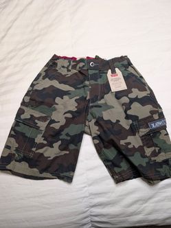 Levi's Camo Cargo Shorts with Tags