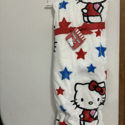 Hello Kitty 4th Of July Throw 